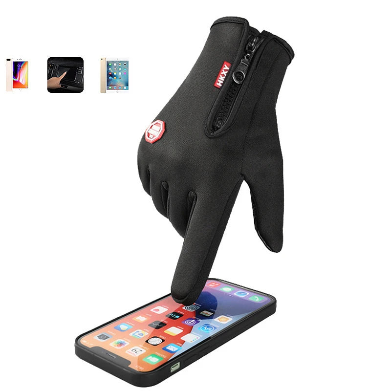 Gants d'hiver tactiles coupe-vent – Homme & Femme