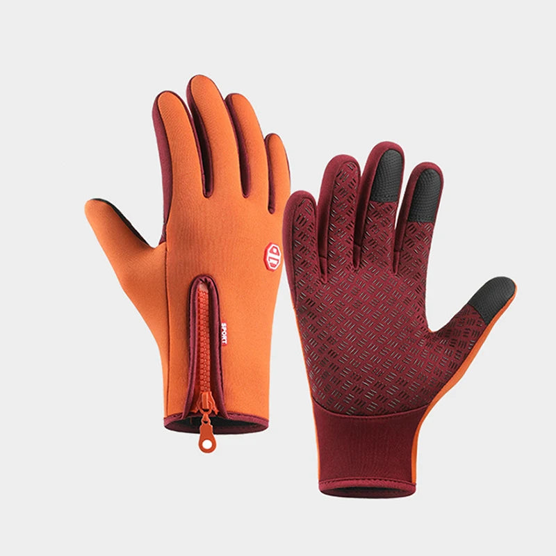 Gants d'hiver tactiles coupe-vent – Homme & Femme