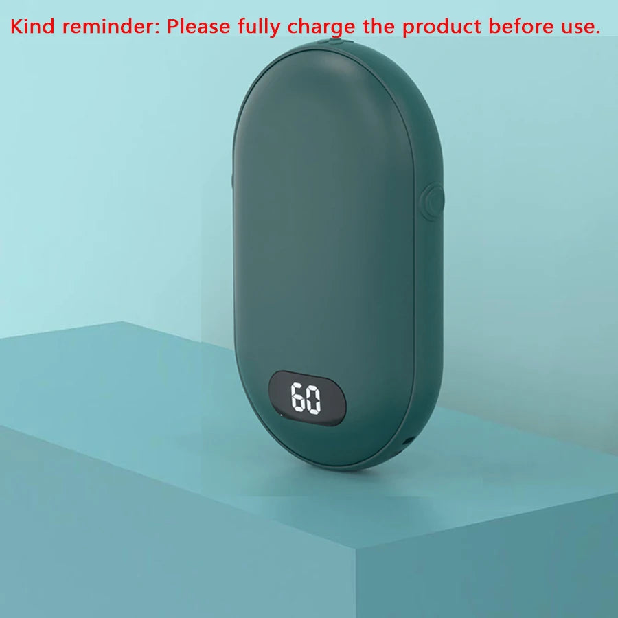 Chauffe-mains rechargeable USB – Chauffage double face